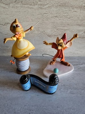 WDCC Cinderella Film Strip(Box and COA) and Mice Statues (No Boxes or COAs)