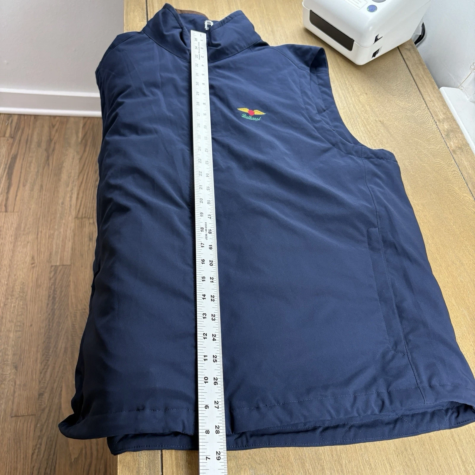 B Draddy x Baltusrol Golf Club Lawrence Reversible Vest Men's XL Quilted image 23