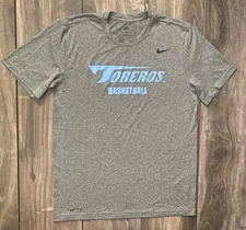 Nike USD San Diego Toreros Basketball Team Issue Practice Training Shirt Medium