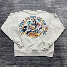Disney Sweatshirt Size XS Youth Mickey Minnie Mouse Donald Duck Disneyland