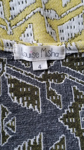 Louise Misha Girls Jacket Yellow Fringe Size 4 (27279) - Picture 6 of 7