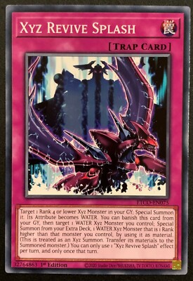 Xyz Revive Splash | ETCO-DE075 | Common | 1. Auflage | Eternity Code | YuGiOh