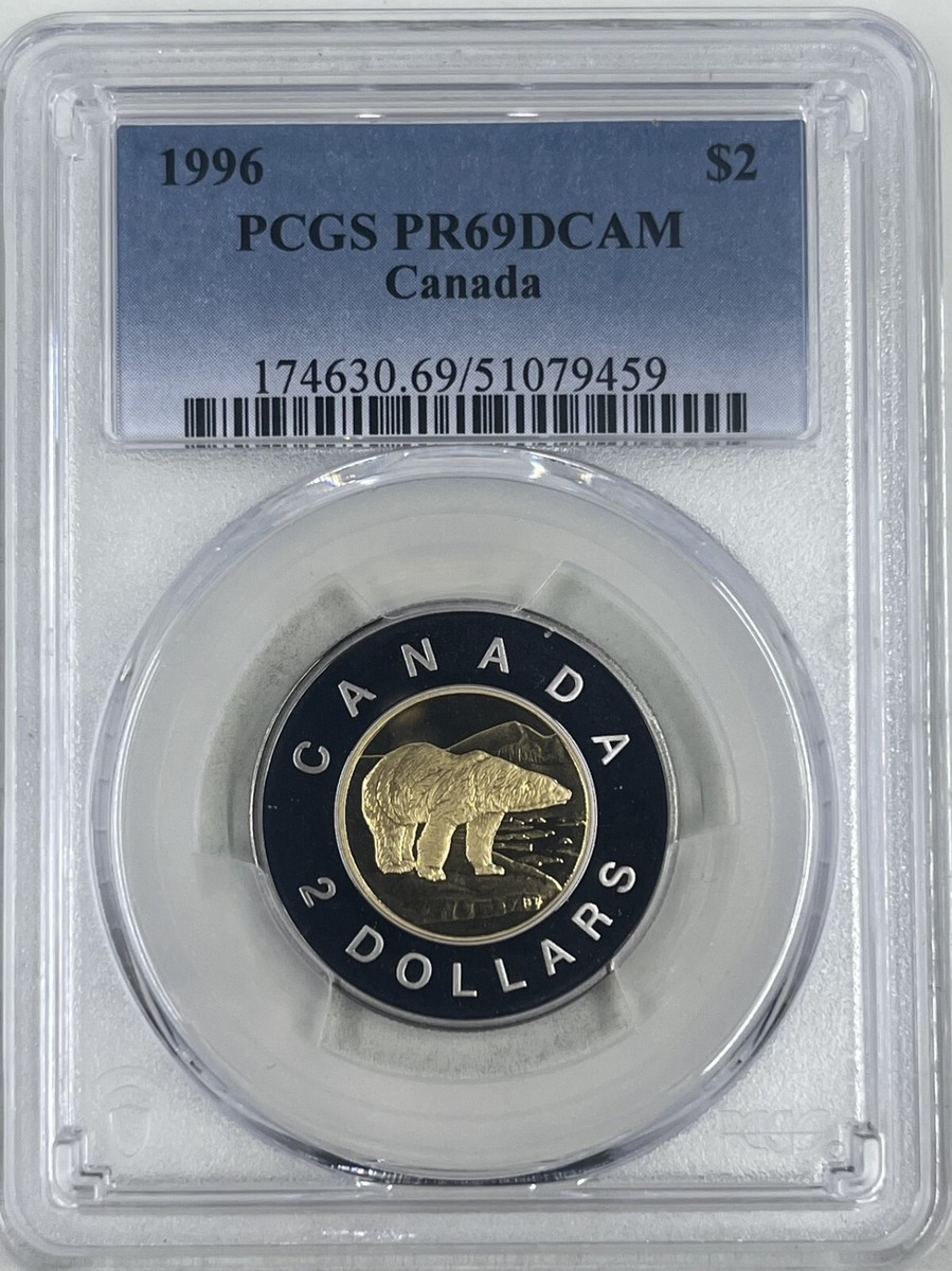 1996 $2 PCGS PR69DCAM Canada | eBay