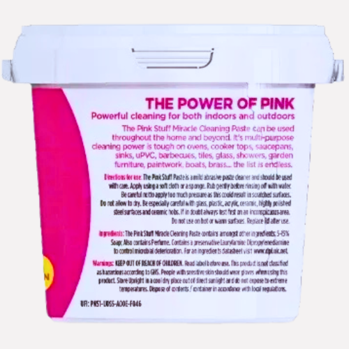 The Pink Stuff Miracle Cleaning Paste 850g | Tough on Stains | Multi ...