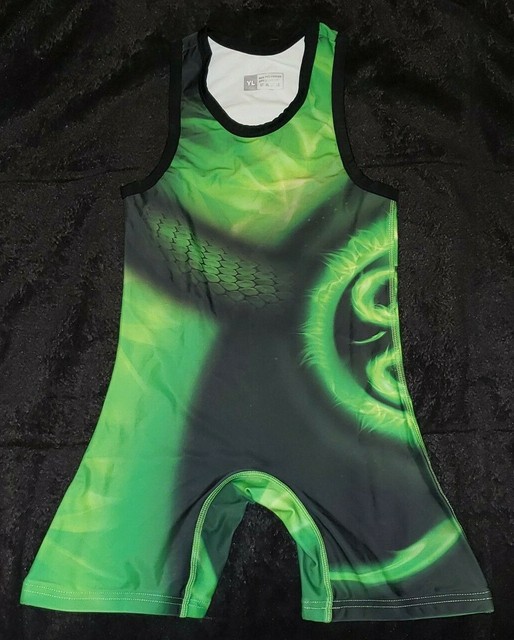 NEW Green Snake Wrestling Singlet Folkstyle Freestyle Greco eBay