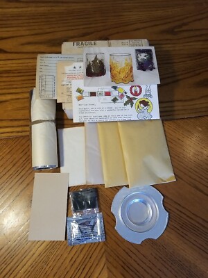 1966 Fad of the Month Club EMBER-GLO LAMP National Handcraft Society KIT