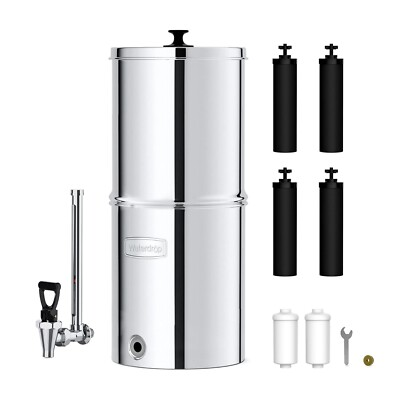 #ad Waterdrop 2.25G Gravity fed Water Filter Systemfor Home Campingwith 6 Filter $189.00