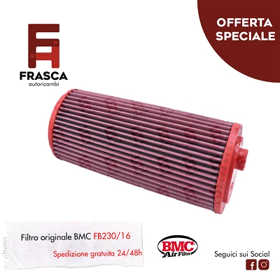 BMC AIR FILTER Filtro Aria Sportivo BMC BMW 1 E87 120d 130 KW 177 CV 120 KW 163 CV 90 KW 122 CV