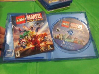 LEGO MARVEL SUPER HEROES PS4 PLAYSTATION 4 SONY US EDITION COMPLETE