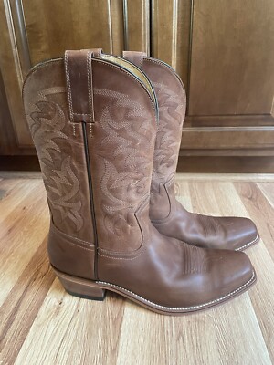 Moonshine by Brad Paisley Men\'s Brown Leather Western Boots Moonshine Spirit Brad Paisley Men main image 2