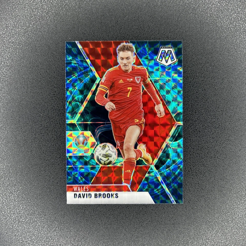 2021 Panini Mosaic UEFA Euro Soccer GENESIS SSP Case Hit David Brooks Wales 🔥 - Image 2 of 3