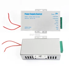Door Access Power Supply Control DC 12V 5A /AC 90v~260V For Video Door Intercom