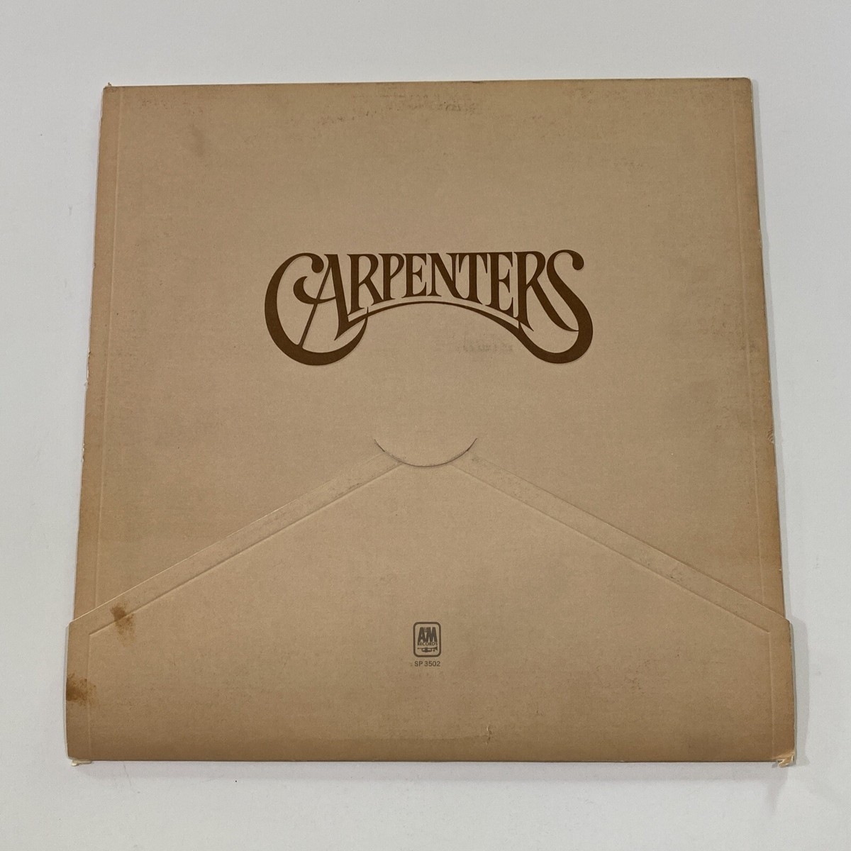 Carpenters Self-Titled Record LP 33 RPM 12
