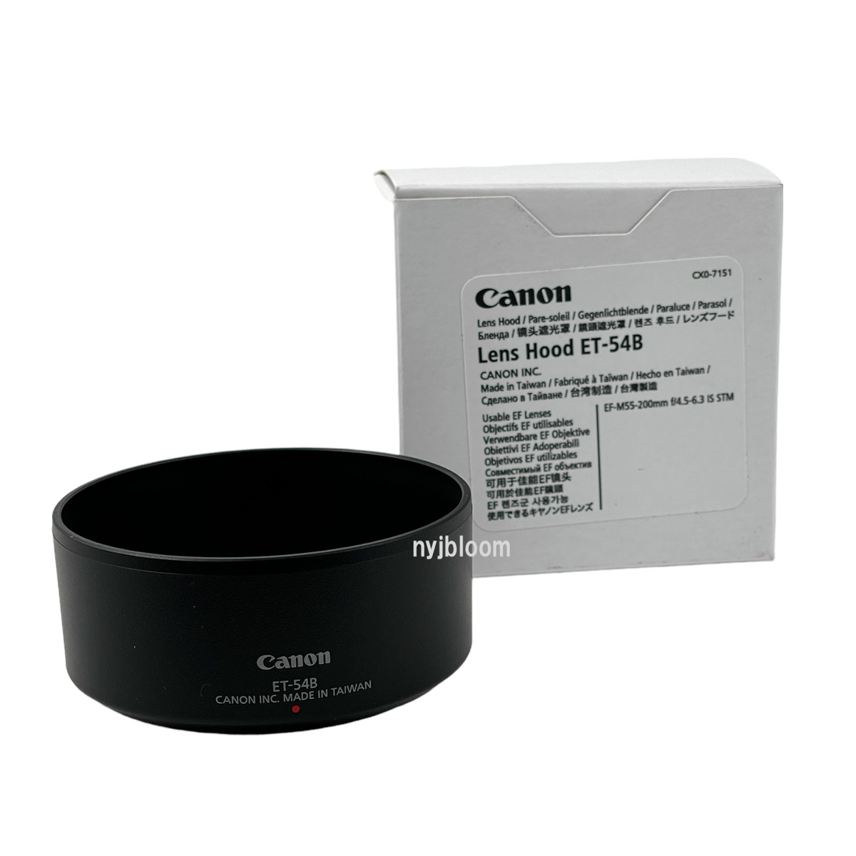 New Canon ET-54B Lens Hood For EF-M55-200mm F4.5-6.3 IS STM Lens