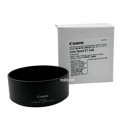 New Canon ET-54B Lens Hood For EF-M55-200mm F4.5-6.3 IS STM Lens 