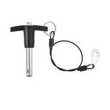 T Handle Quick Release Pin 3/8 Inch Diameter Stainless Steel Ball Locking Pin...