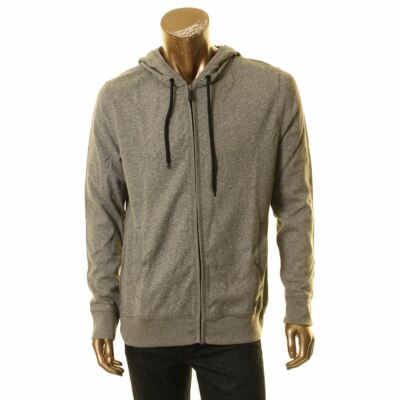 DKNY JEANS NEW Men's Full-zip Hooded Sweatshirt Basic Jacket TEDO
