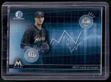 2016 Bowman Chrome Draft Picks & Prospects Dividends Brett Lilek #DD-BL Miami