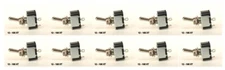 off-on carling toggle switches -- 10 PACK
