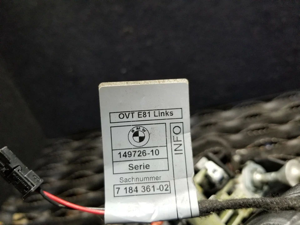 BMW 128i 135i 2011 2012 2013 manija de puerta exterior con luz conductor delantero izquierdo OEM Foto 4 de 4