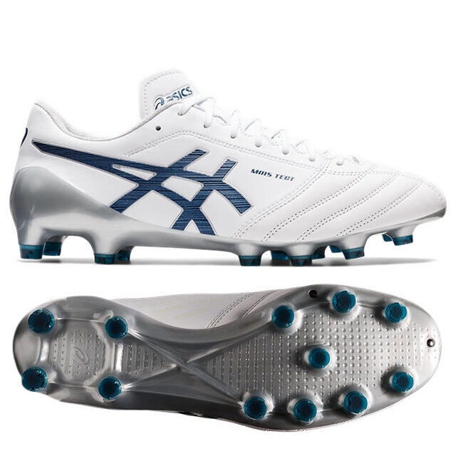 ASICS Soccer Football Shoes Spike DS LIGHT X-FLY 4 1101A006 121 White Blue  New