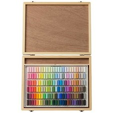 Holbein Künstler Soft Pastels 150 Farben Set S959 in Holzbox Made in Japan Neu