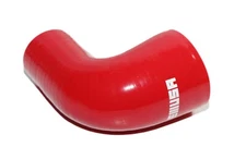 elbow Silicone hose 90 degree 2.5"   2 1/2" to 2" reducer COUPLER air intake red