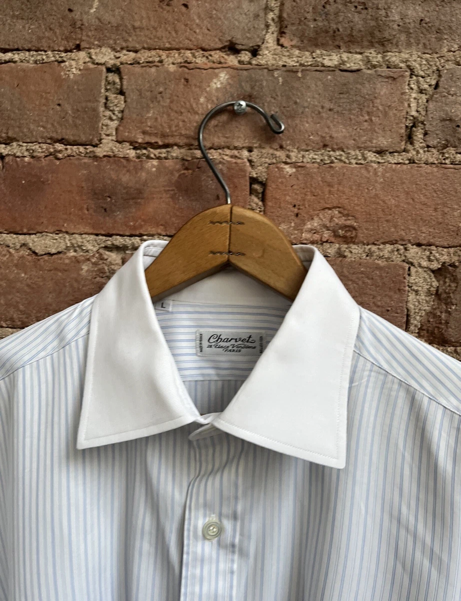 Charvet French Cuff Spread Collar Dress Shirts for Men for sale | eBay