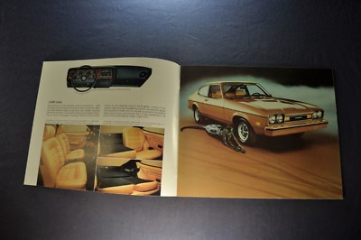 1977 Mercury Capri Brochure Ghia Black Cat Rally Cat Excellent
