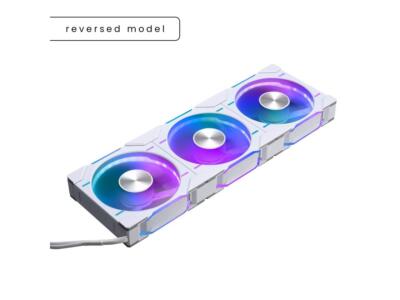 Phanteks D30-120 DRGB PWM FAN 3Pack, Reverse Airflow Model,Premium D-RGB Perform