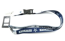 DALLAS COWBOYS NFL Football Officially Licensed Team Colors Reversible Lanyard