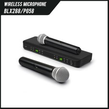 BLX288/PG58 Wireless Microphone with PG58 Handheld Microphones  BLX88 Receiver