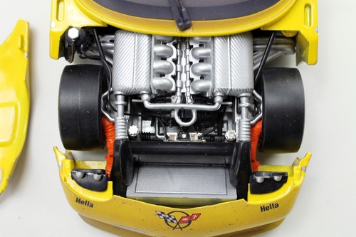 #3 Dale Jr Sr Pilgrim Collins RACED 2001 Corvette C5R Action NASCAR Diecast 1:18 - Picture 8 of 10