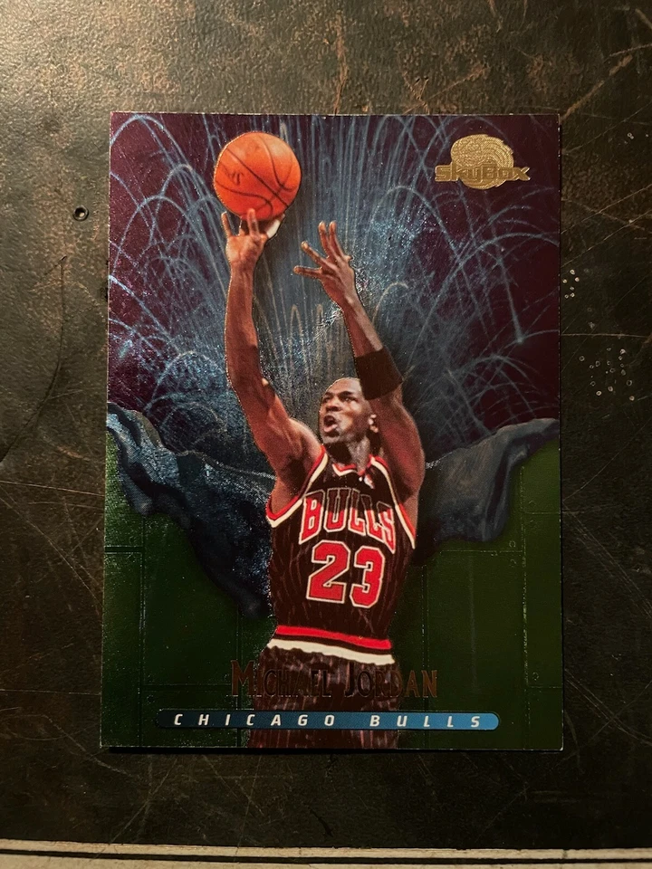 Tarjeta Skybox Michael Jordan Meltdown 1996 Foto 3 de 4
