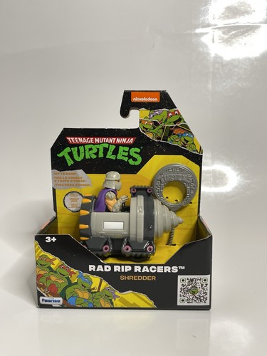 Teenage Mutant Ninja Turtles Rad Rip Racers Shredder & Casey Jones TMNT New ⭐️ - Picture 2 of 5
