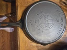 Griswold cast iron No8 Slant W/Heatring skillet.