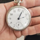Antique 1903 Waltham 17J Adjusted Pocket Watch - Size 12s - RUNS - Train Case