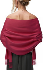 Women's Scarf Pashmina Shawls and Wraps for Evening Dress Wedding Bridal Bridesm