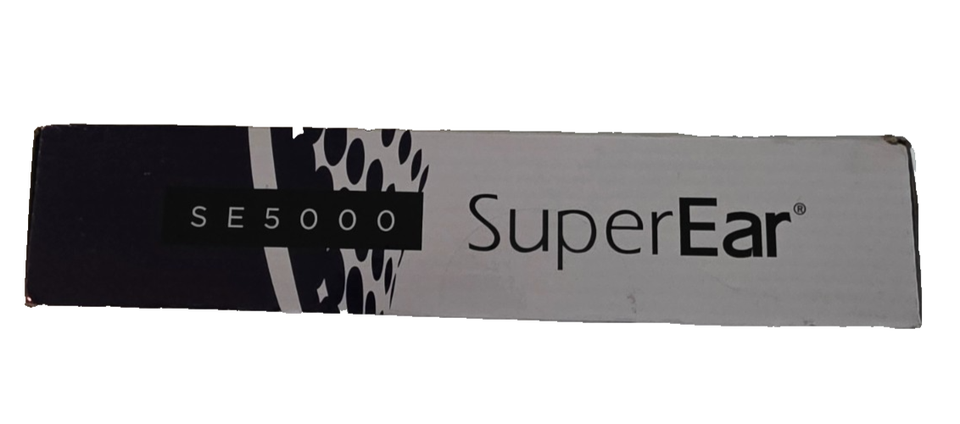 SuperEar Personal Sound Amplifier Model SE5000 PSAP 50dB Gain Hand Held ...