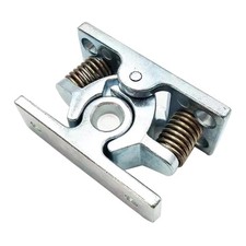 Heavy Duty Double Roller Catch, 1Pcs Zinc Alloy Push to Open Door Latch Qui...