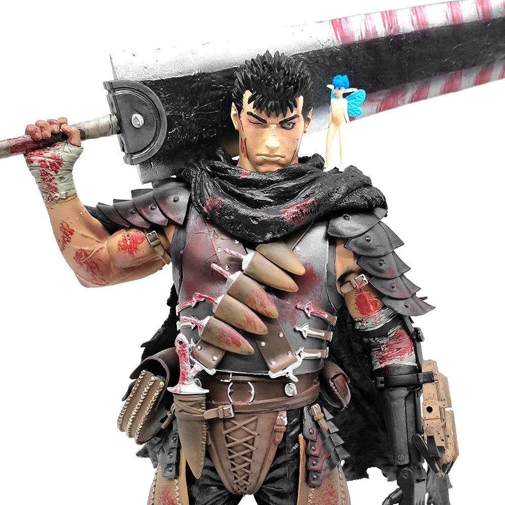 Anime Berserk Figure GUTS Black Swordsman ver. 1/6 Figure 12.6