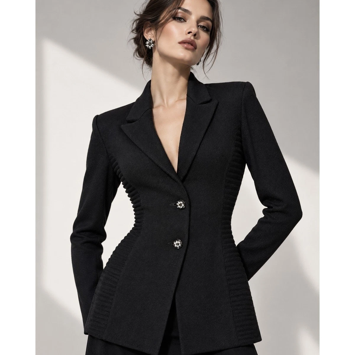 25+ ST JOHN Knits Marie Gray Indiana Women's Suits & Blazers for