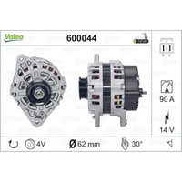 Valeo Generator Lichtmaschine 90A 14V FüR Hyundai Elantra KIA Rio II Carens III