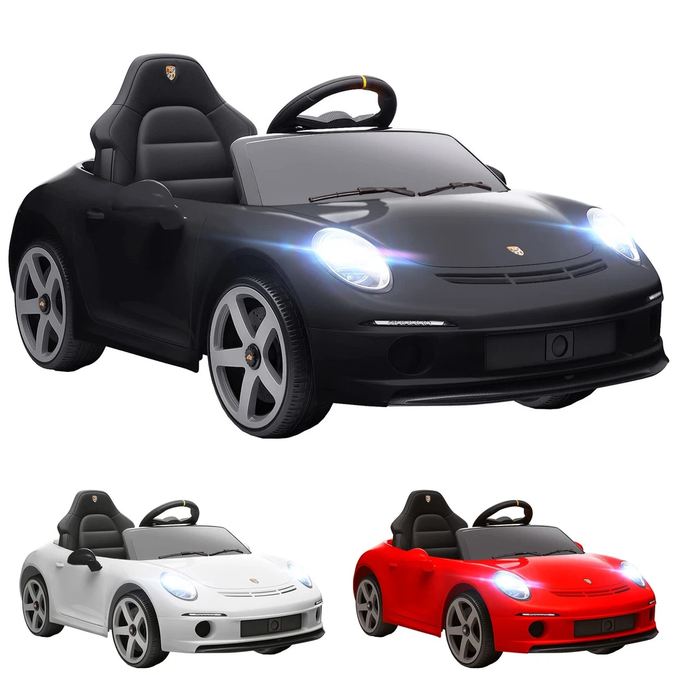 AIYAPLAY Macchina per Bambini 3-5 Anni Licenza RUF GT con Telecomando