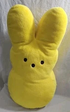 Peeps Yellow Bunny 15" Plush Easter Weighted Bottom