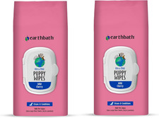 Ultra-Mild Wild Cherry Puppy Wipes - Dog Wipes for Paws and Butt, Best Pet Wipes