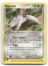 Vigoroth EX Ruby and Sapphire 47/109 LP Pokemon on eBay