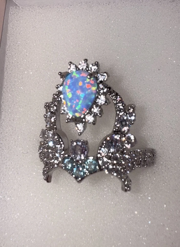 Кольцо для вечеринки с бомбой: коллекция Reign, RBP7659 «Корона принцессы» — размер 9 - Изображение 3 из 4