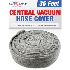 35ft Washable Knitted Hose Sock Cover Replacement for Central Vacuum Cleaner ...