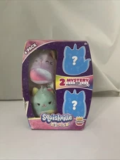 Squishville by Mini Squishmallows Caticorn Squad 4pk , New ,damaged Box